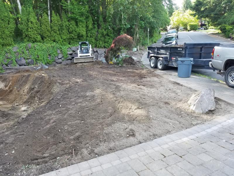 Hardscaping, Rockery, Terracing, Land Clearing, Parking Pad