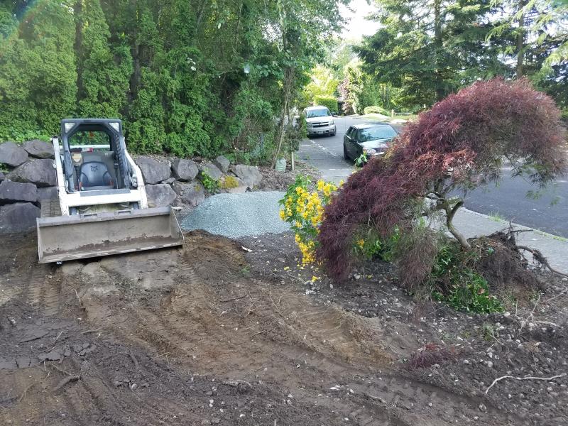 Hardscaping, Rockery, Terracing, Land Clearing, Parking Pad