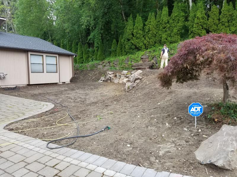 Hardscaping, Rockery, Terracing, Land Clearing, Parking Pad