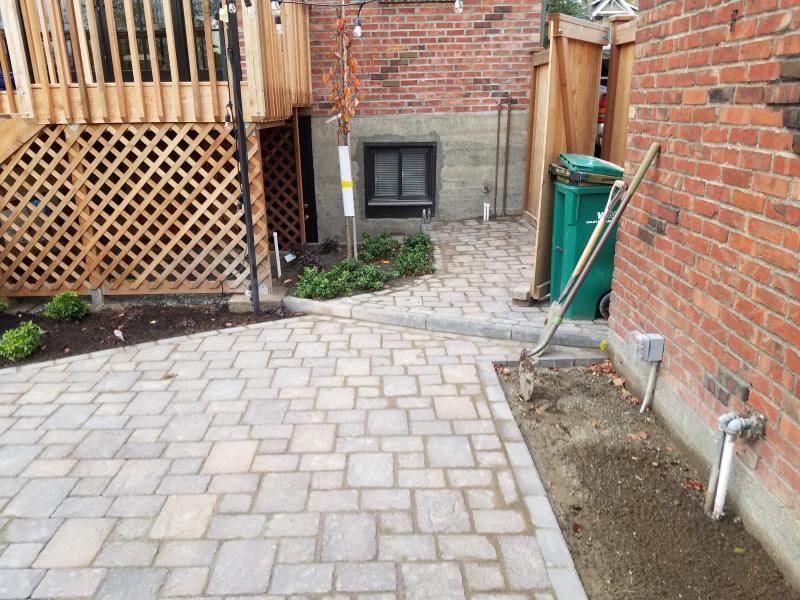 Paver Work, Retaining walls, Tree Removal