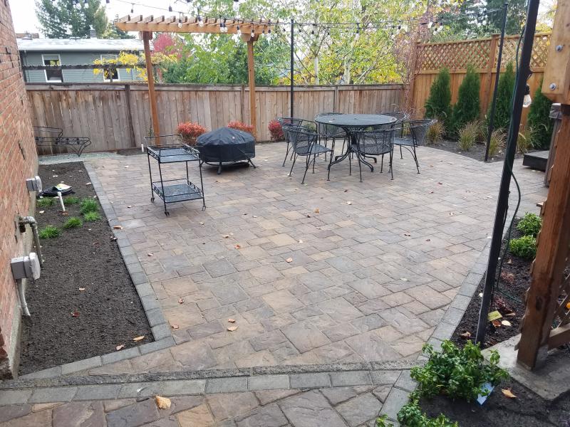 Paver Work, Retaining walls, Tree Removal