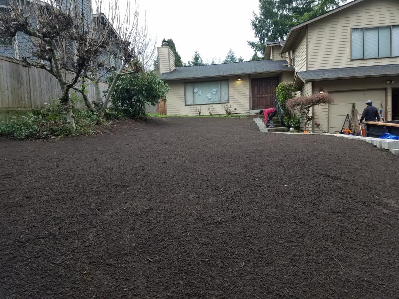 Hardscaping, Retaining Walls, Sod